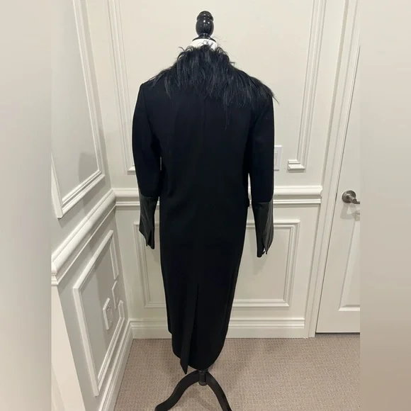 Rag & Bone mohair & leather coat. Size small. Very cool & edgy from Shopbop - Picture 7 of 10